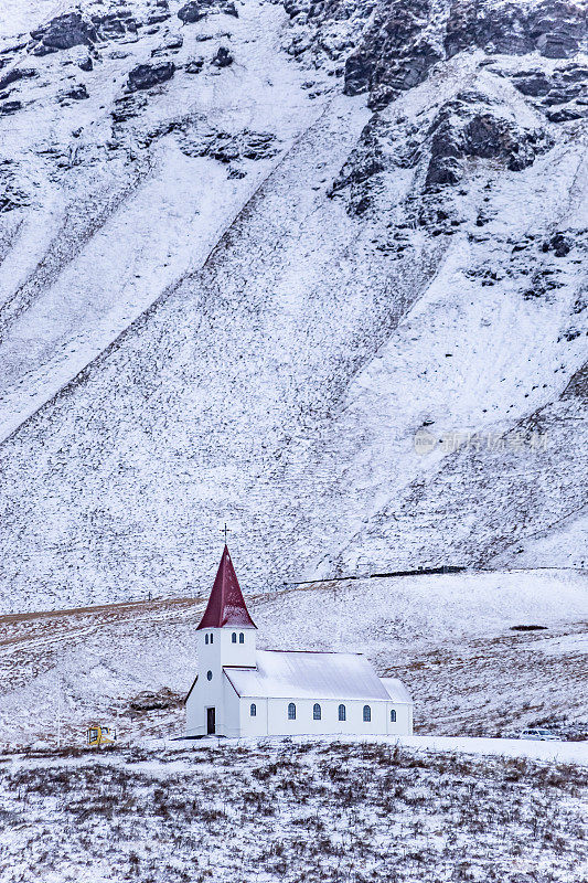 Vík i Myrdal Church Iceland